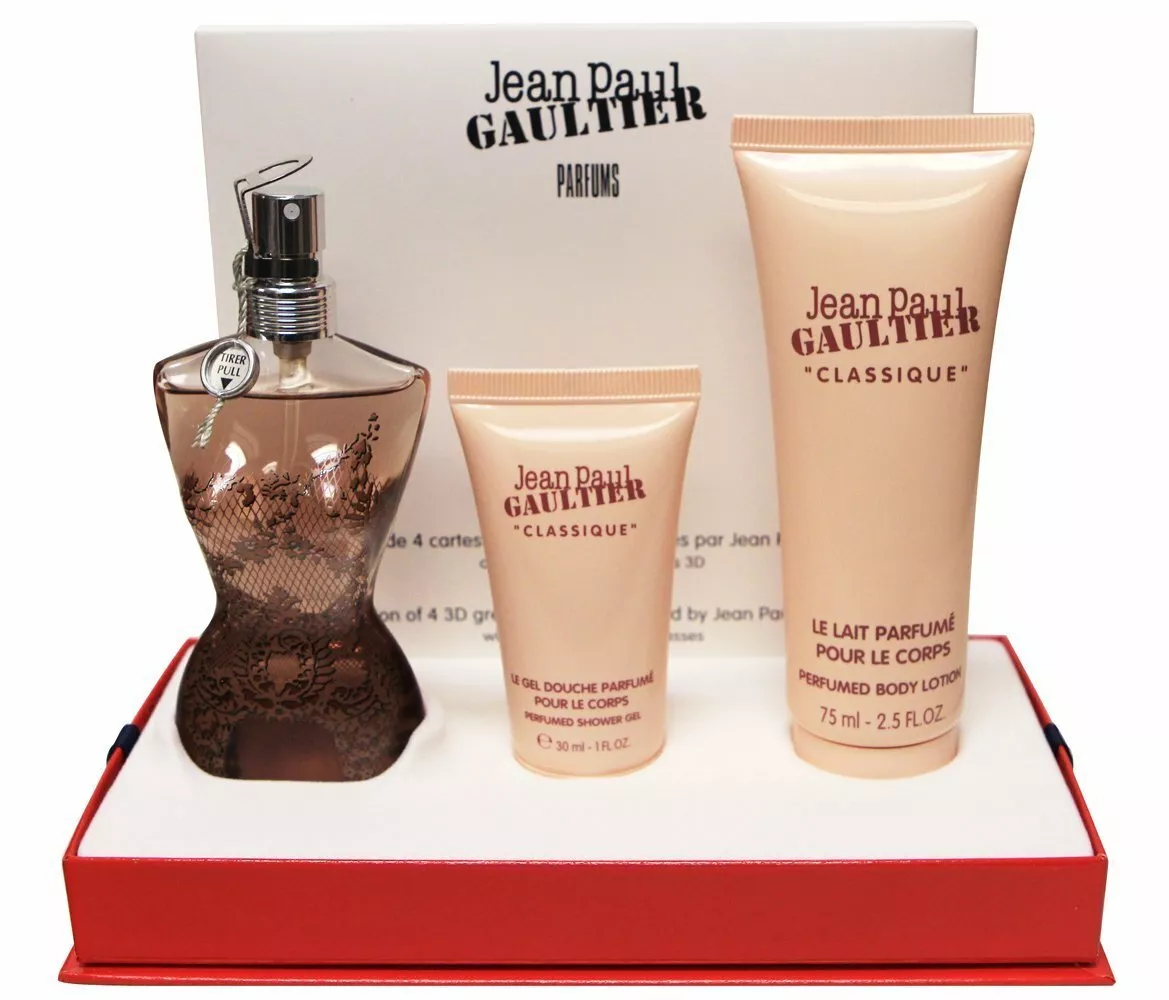 Jean Paul Gaultier Classique Eau de Parfum 3 pcs Set for woman RARE