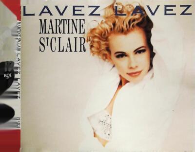 Martine St Clair Lavez Lavez Cd Maxi Inclus Vers. Longue + Instrumentale Madcjay
