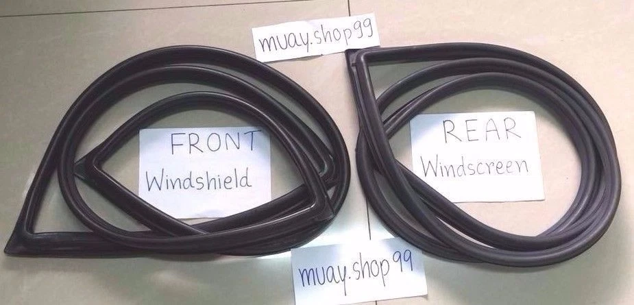 Juego completo de juntas de goma para puerta Weatherstrip para Nissan Datsun B310 1979 sedán 4D Foto 3 de 4