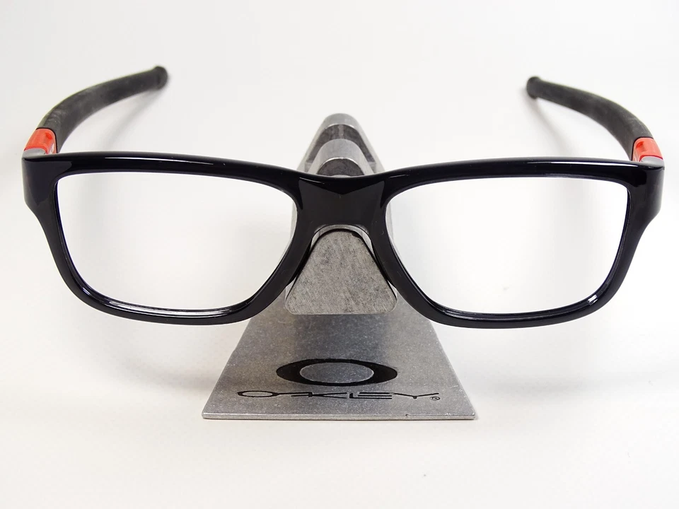 Oakley Marshal Black Red Eyeglasses Glasses Frames Shifter Leffingwell Port Bow Why - Image 3 of 4