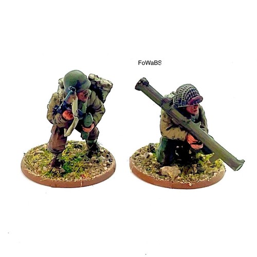 28mm WW2 Bolt Action US Infantry / Rangers Anti Tank Team painted by ...