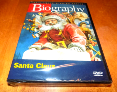 BIOGRAPHY SANTA CLAUS A&E Rare Classic History Christmas Holiday  