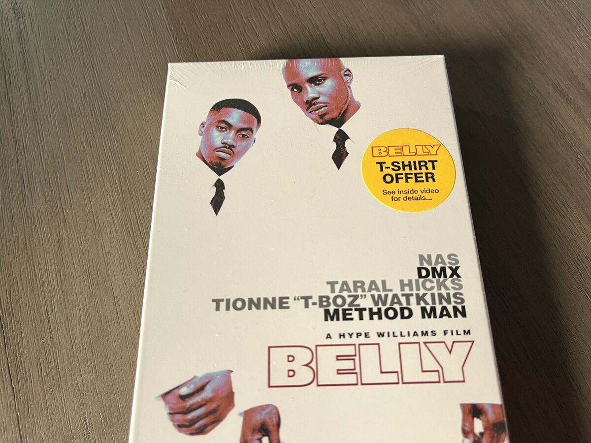 Vintage 1998 Belly VHS Tape Movie DMX Nas Method Man T-Boz Artisan Hype Williams | eBay Vintage 1998 Belly VHS Tape Movie DMX Nas Method Man T-Boz Artisan Hype Williams | eBay