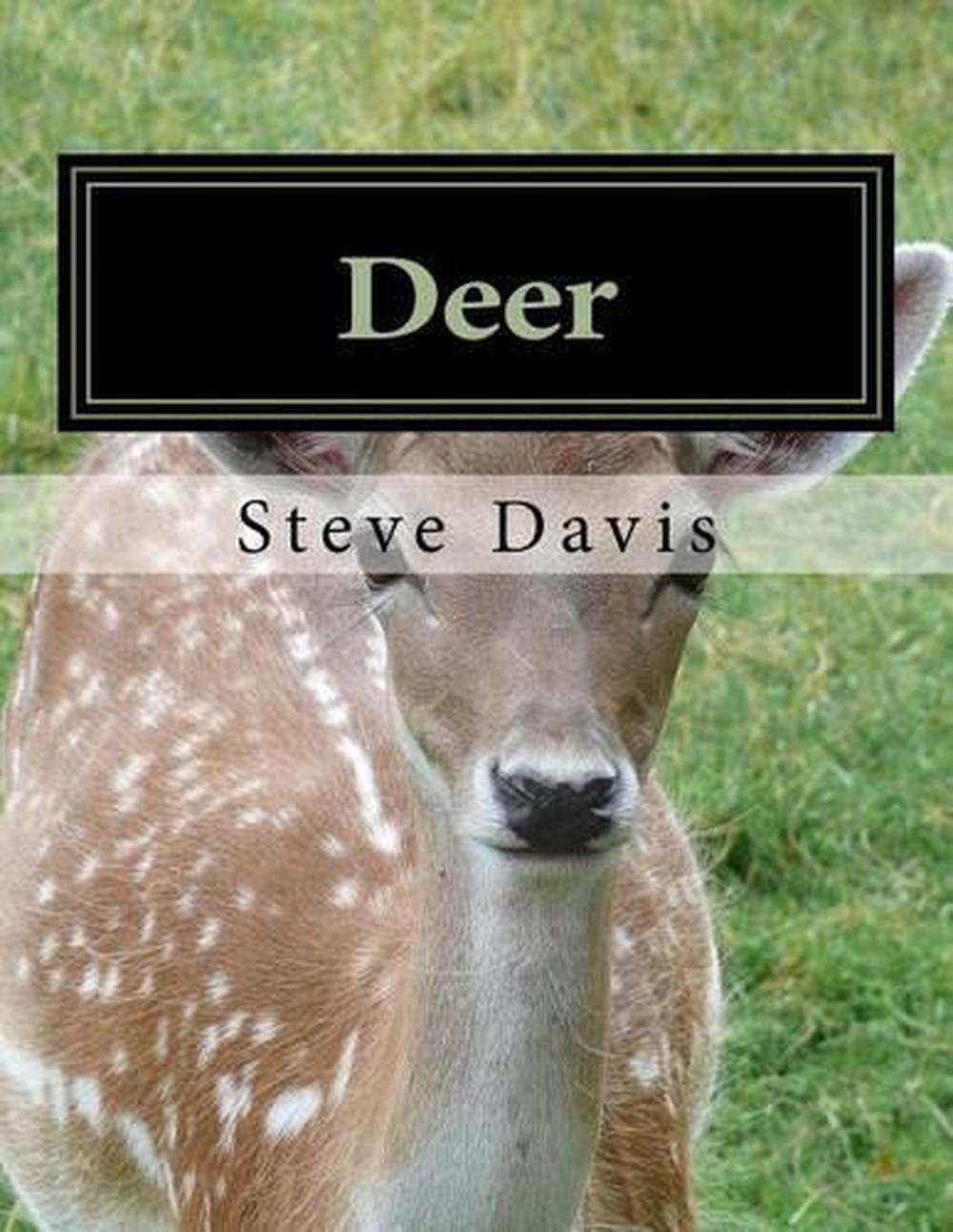 Deer: Adult Coloring Book by Steve Davis (English) Paperback Book