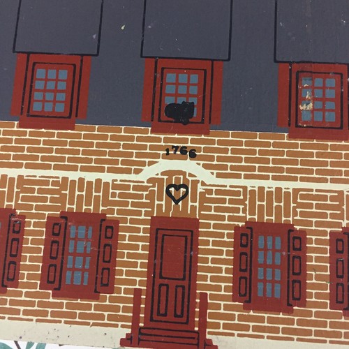 Cats Meow Village Scaffale Sitter Serie VI Pruyn House - Foto 5 di 7