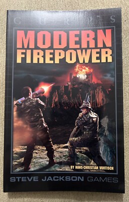 GURPS: Modern Firepower - Steve Jackson Games - New