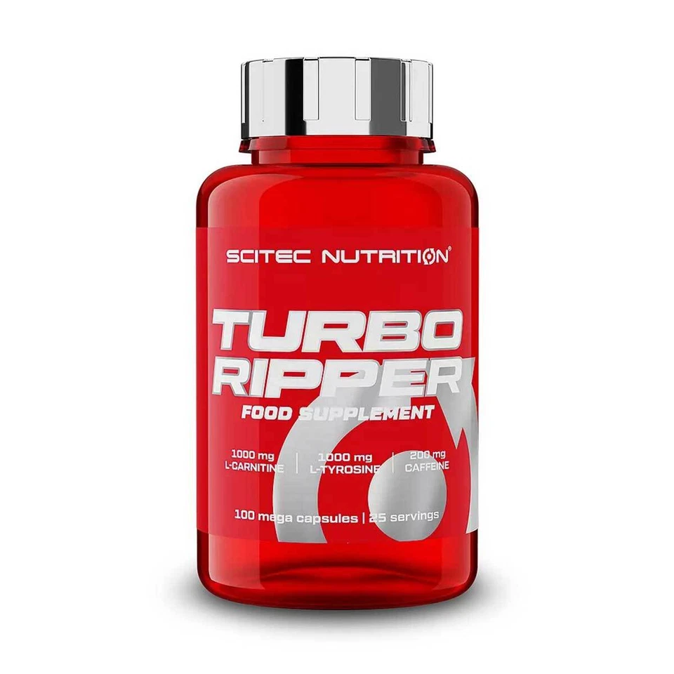 (261,33 EUR/kg) Scitec Nutrition Turbo Ripper 100 Kapseln Booster Leistung