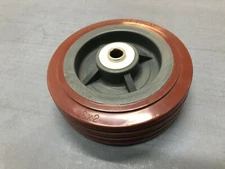 3392601 6"X2" MAROON CASTER WHEEL ONLY NSS