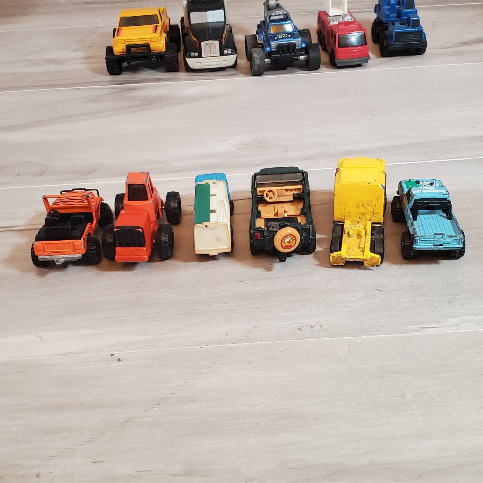 Vtg Toy Car Truck Lot Tonka Matchbox Yatming Playa Kidco Jr Parts