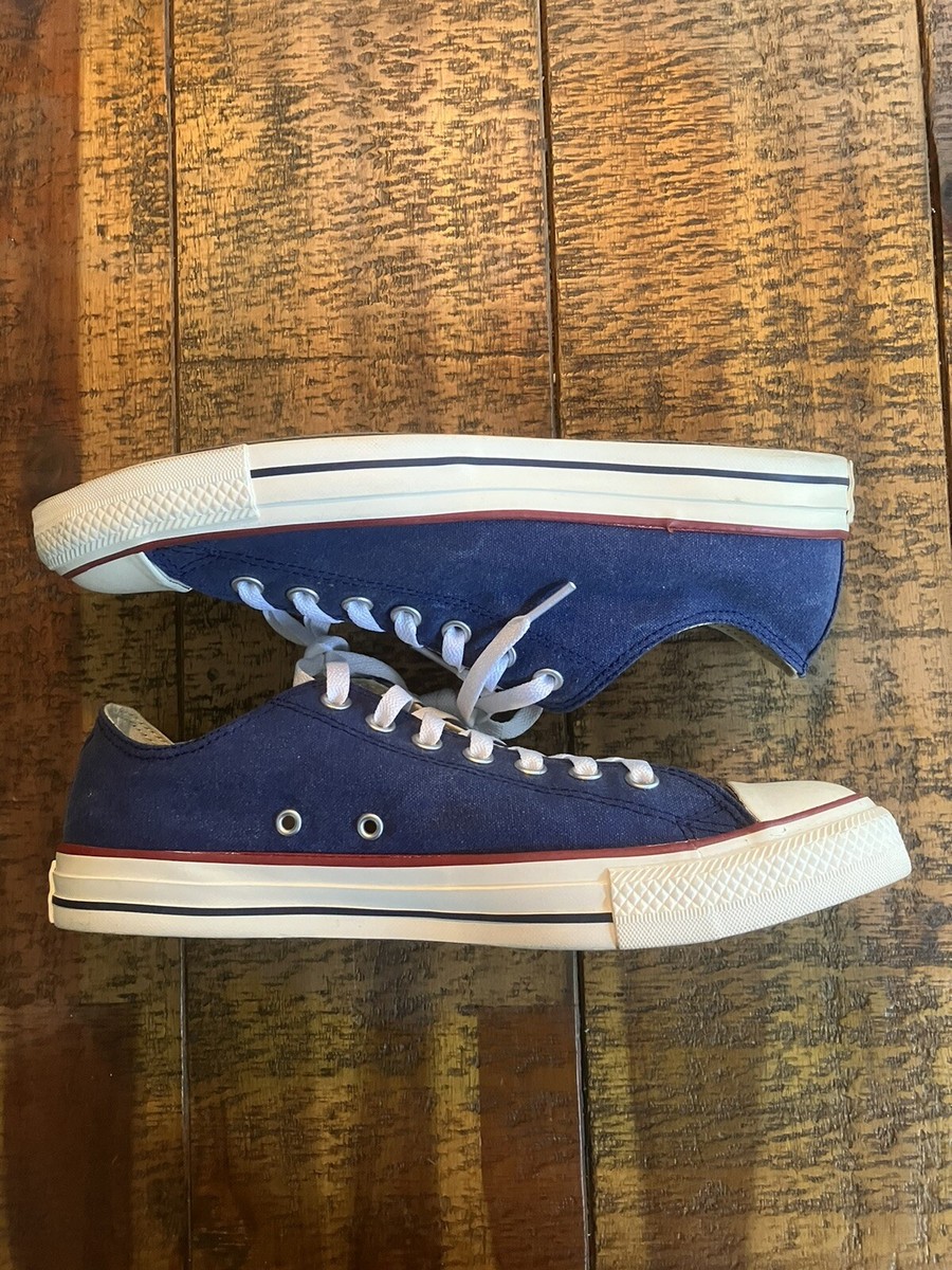 Converse All Star 1990's NOS Red Line Mens Low, Size 10. | eBay