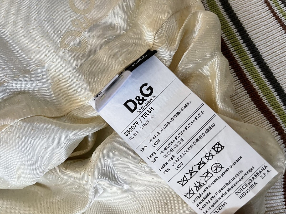 Dolce & Gabbana Jacket Size 44 Women's 100% Authentic | eBay