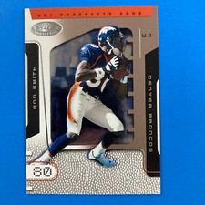 Rod Smith 2002 Fleer Hot Prospects Card #76 NFL Denver Broncos