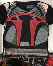 CAMISA MUJER STAR WARS EMPIRE STRIKES BACK BOBA FETT HER UNIVERSE TALLA PEQUEÑA