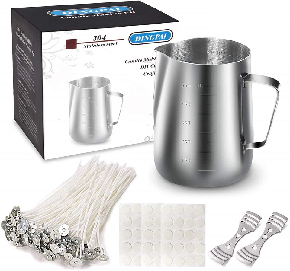 Candle Making Kit, DIY Candles Craft Tools,1Pc Candle Make Pouring Pot