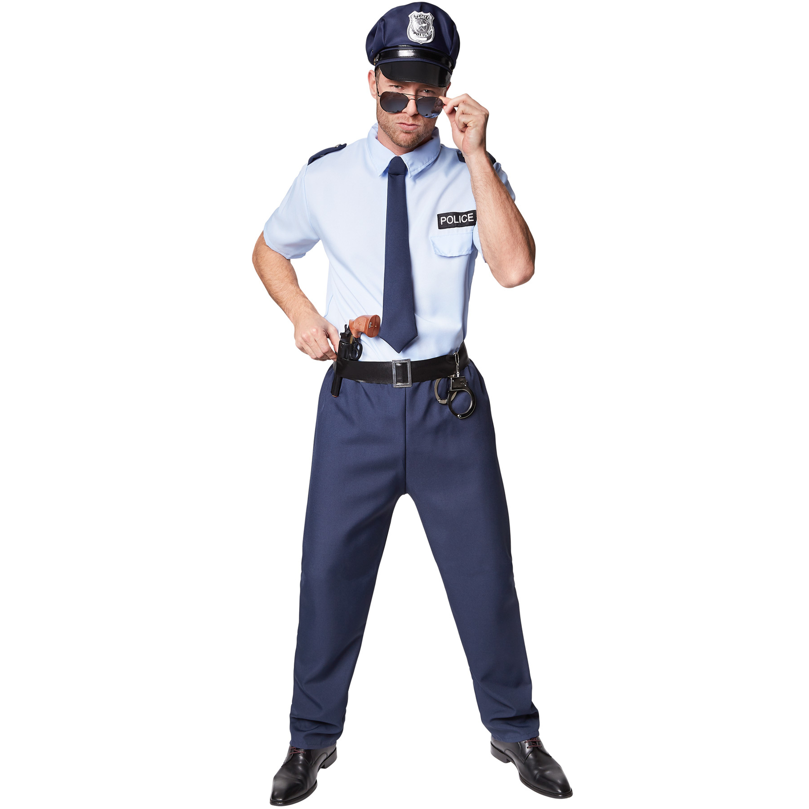 Disfraz Hombre Police Officer Halloween Disfraz Carnaval Carnaval Hombre Policía