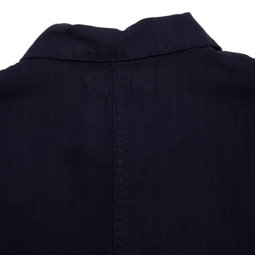 LABO ART Robert Resca Atlantic Blue Shirt Jacket Cotton Full Button 3 Fits L image 3