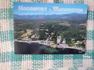 BEAUTIFUL POST CARD OVERLOOKING HOODSPORT WASHINGTON AWESOME POST CARD