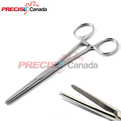 Stainless Steel Hemostat 3.5" Curved Hemostat Forceps - Locking Clamps, Stainless Steel, For General Surgery Adson Tissue Forceps Forceps, Hemostats & Needle Holders