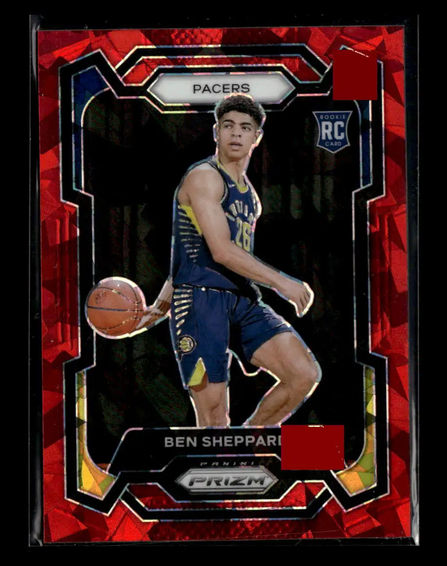 Ben Sheppard 2023-24 Panini Prizm Red Ice Prizm #172 RC