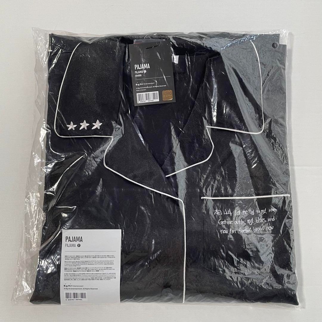 Juego de Pijama BTS BE Edición Deluxe Negro Bordado Motivo Jimin NUEVO de Japón