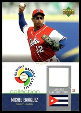 2009 Topps World Baseball Classic Box Set / Michel Enriquez GAME-WORN RELIC