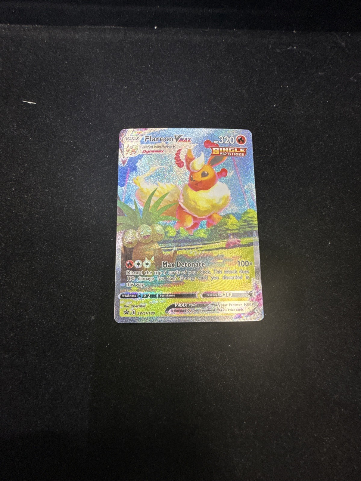 Flareon VMAX SWSH180 SWSH: Sword & Shield Promo Cards Holo