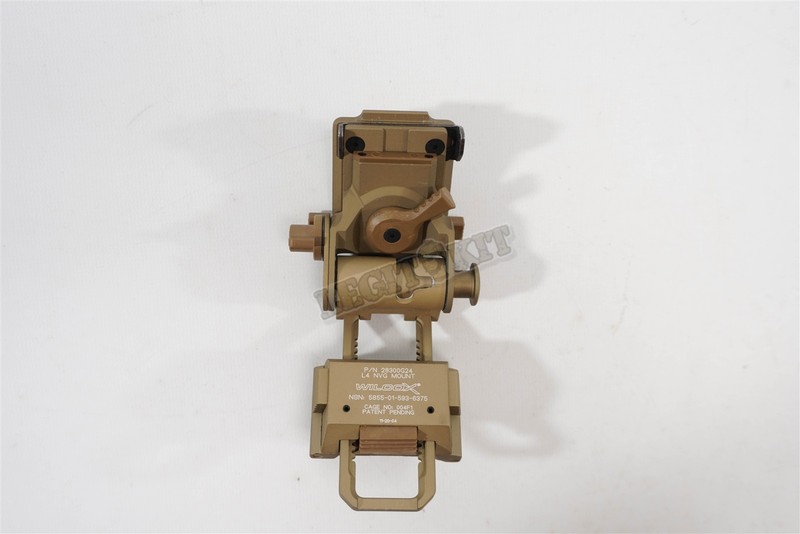 Wilcox L4 G24 Low Profile Breakaway NVG Mount PVS-14/18 Tan 28300G24