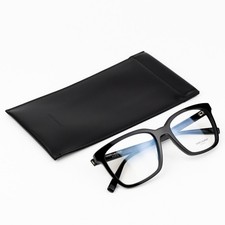 Saint Laurent Women Eyeglasses Black Demo Square SL672 001 NEW AUTHENTIC