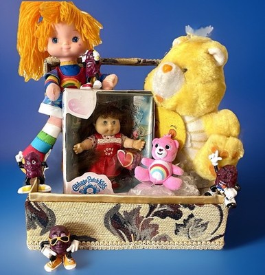 1980's Theme Gift Box I Love The 80's Gift Basket Christmas