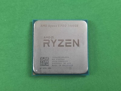 AMD RYZEN 5 PRO 3400GE 3.30GHZ AM4 QUAD-CORE YD340BC6M4MFH CPU PROCESSOR