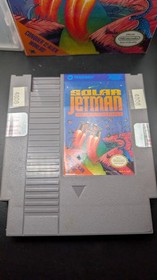 SOLAR JETMAN -NES- NINTENDO Sistema de Entretenimiento Corte Caja de Alquiler Autom&aacute;tico 