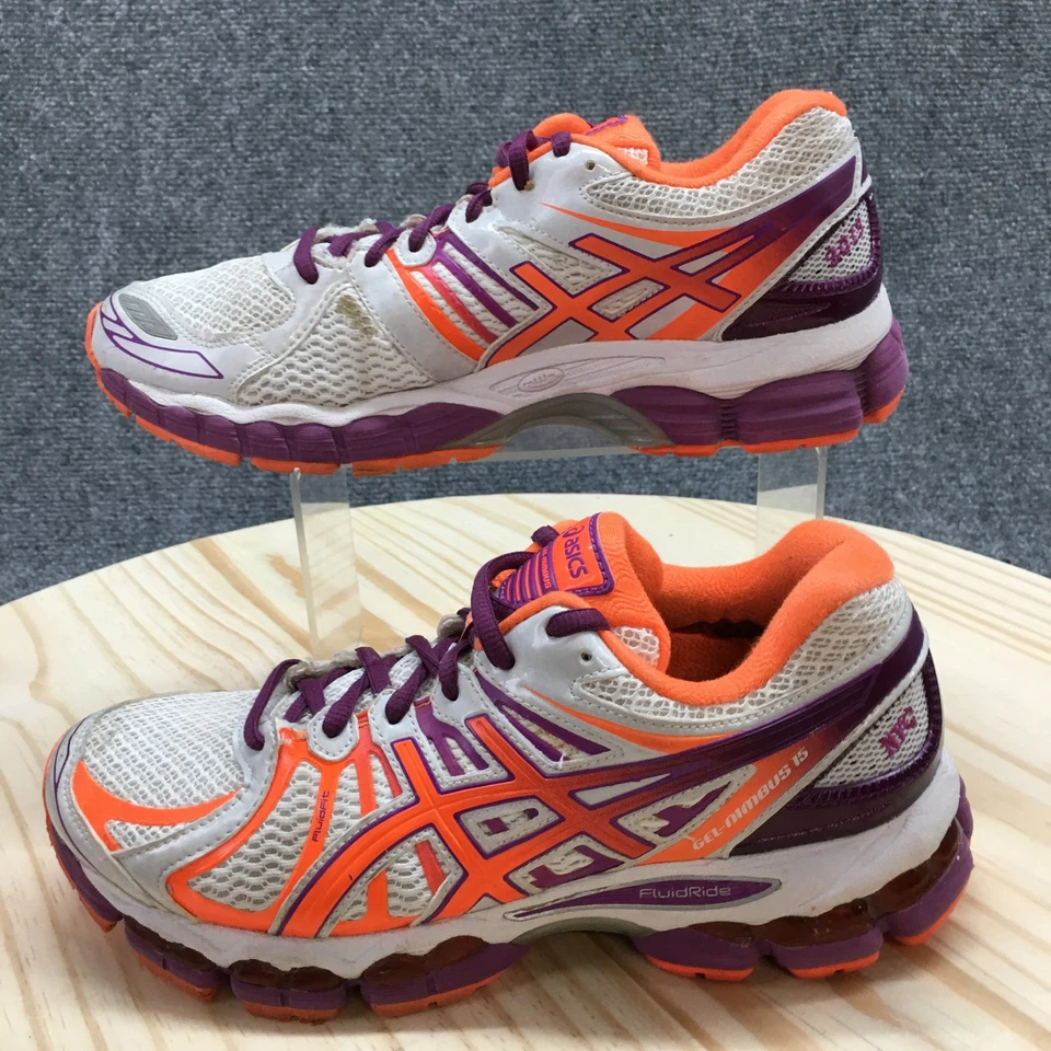 Asics Zapatos Mujer 8.5 Gel-Noosafast Tenis para Correr Multicolor Malla Bajo T307N Foto 2 de 4