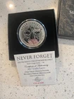 2017 1OZ LUCKY LARRY PROOF - #6 NEVER FORGET .999 PURE SILVER SHIELD