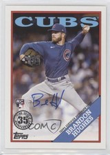 2023 Topps Series 1 1988 Topps Baseball Auto Brandon Hughes #88BA-BH Auto 0f28