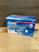EXPO 80003 Low-Odor Dry Erase Markers, Chisel Tip, BLUE, 12 PACK New
