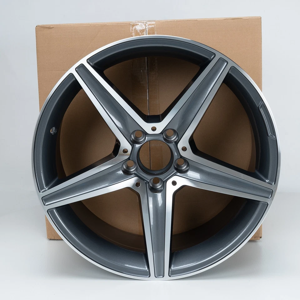 18" Replacement Wheel Rim For Mercedes-Benz CLA250 C250 C300 E300 E350 S350 - Image 2 of 4