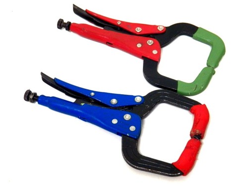 Pair of Blue Point (Snap On Tools) Locking C-Clamps VGP12406 ............(4-5-5)