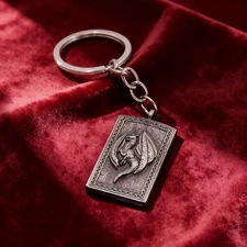 Elden Ring Dragon Crest Greatshield Keychain Legendary Ancient Relief Talisman