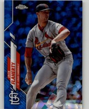 2020 Topps Chrome Sapphire Edition Jack Flaherty #155 St. Louis Cardinals