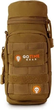 Go Time Gear Molle Water Bottle Holder, Bag for Coyote Brown 