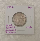 USA 5 Cents~ Buffalo Nickel 1926~* AU