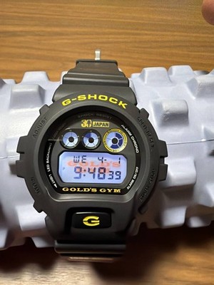 Used Casio G-SHOCK DW-6900X Gold's Gym Japan 30th Anniversary Edition Body Only