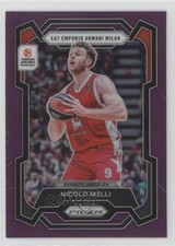 2023-24 Panini Prizm Turkish Airlines EuroLeague Purple 38/99 Nicolo Melli 1pe9
