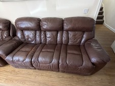 leather sofa 3 and 1 seater - Sofology