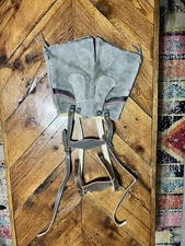 Vintage Authentic Suede Leather Bavarian Lederhosen Shorts Oktoberfest Boys