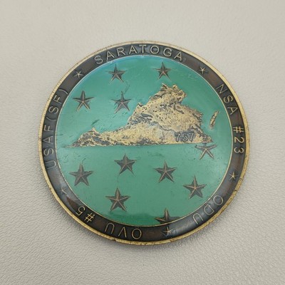 USAF (Sf) Saratoga Nsa #23 Challenge Coin