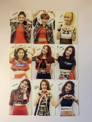 TWICE 1st Mini Album The Story Begins Official Album Photocards
