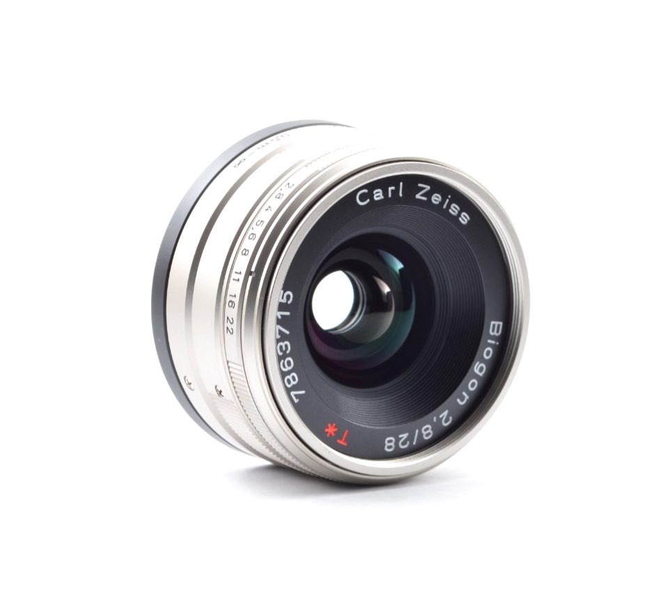 RARE!!!【Top Mint】Contax Carl Zeiss Biogon 28mm f/2.8 T* Lens
