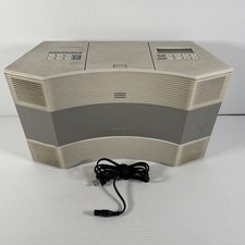 Bose Acoustic Wave Music System II 2 AM/FM/CD Player White - Tested- Read 