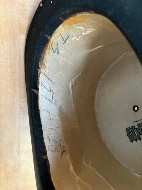 Antique Dunlap & Co Men's Silk Top Hat - 7-1/4 (L) HAS WEAR.  - Image 4 of 4